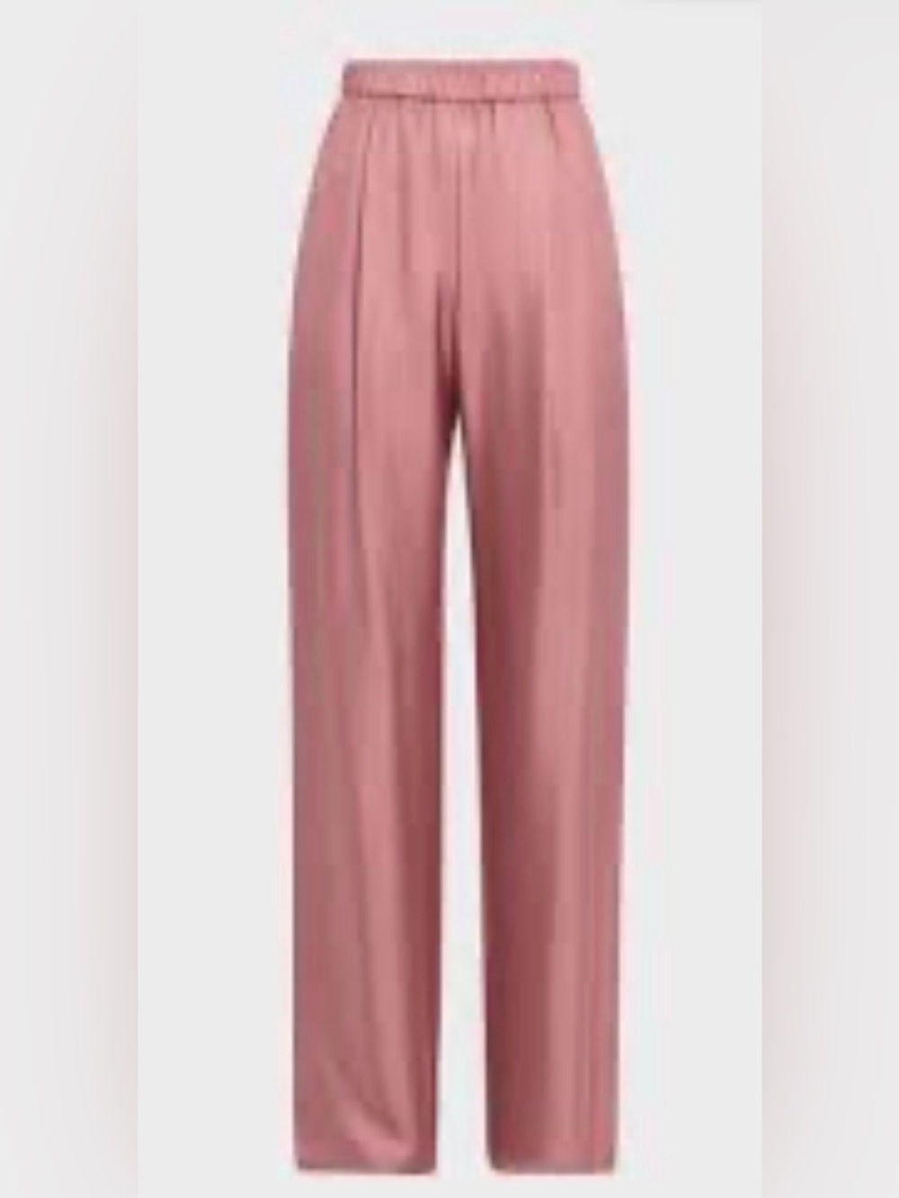 LAPOINTE Silky Twill Straight-Leg Pull-On Pants
